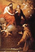 Bartolome Esteban Murillo Jesus and Our Lady of St. Francis Koch Germany oil painting artist